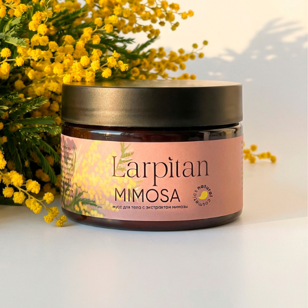Мусс для тела с ароматом мимозы (лимитированная серия)